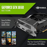 Periphio Ember Gaming Computer 8GB RAM, 120GB SSD + 1TB 7200 RPM HDD (Refurbished)
