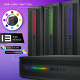 Periphio Iris Gaming PC Desktop Computer with RGB Lighting (Refurbished)