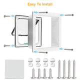 Pet 4 Way Locking Quiet Flap Door