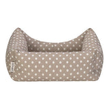 Pet Comfort Uniform Beige Polka Dot Pet Bed XSmall 40x50cm
