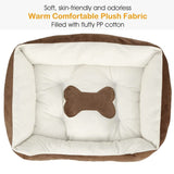 Pet Dog Bed Soft Warm Fleece
