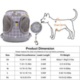 Pet Mesh Harness Dog Leash Puppy Vest