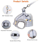 Pet Mesh Harness Dog Leash Puppy Vest