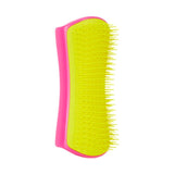 Pet Teezer Detangling Dog Grooming Brush Yellow for Long Hair