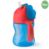 Philips Avent Straw Cup with Ergonomic Handles Blue 200 ml