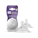 Philips Avent Natural Response Teat Flow 4 3M+ 2-Pack