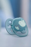 Philips Avent Ultra Soft Pacifiers 6-18M 2-Pack - Blue & Grey