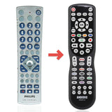 Anderic Substitute for Philips CL019 3-Device Universal Remote Control [RRU401]