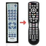 Anderic Substitute for Philips CL032 3-Device Universal Remote Control [RRU401]