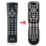 Anderic Substitute for Philips PM310 3-Device Universal Remote Control [RRU401]