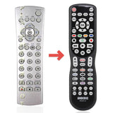 Anderic Substitute for Philips PM4S 4-Device Universal Remote Control [RRU401]