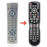 Anderic Substitute for Philips PM725S Advanced Universal Remote Control [RRU401]