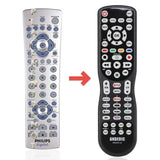 Anderic Substitute for Philips PMDVD6 Advanced Universal Remote Control [RRU401]