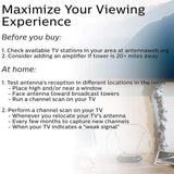 Philips Rabbit Ears Indoor TV Antenna