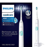 Philips Sonicare - ProtectiveClean 4100 Rechargeable Toothbrush - White