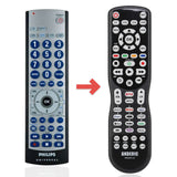 Anderic Substitute for Philips SRU3005/27 Advanced Universal Remote Control [RRU401]