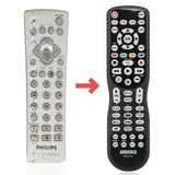 Anderic Substitute for Philips SRU4100/27 4-Device Universal Remote Control [RRU401]