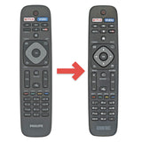Anderic Substitute for Philips URMT41JHG010 TV Remote Control [URMT41JHG003]