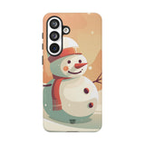 SUNSET SNOWMAN | Tough Phone Case