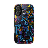 NEON GLYPHS | Tough Phone Case