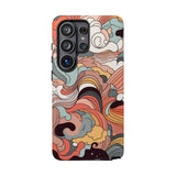 ABSTRACT DOODLE CLOUDS | Tough Phone Case