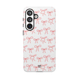 RED RIBBON CHARM | Tough Phone Case