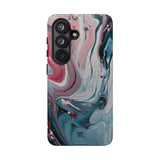 BLUE PASTEL SWIRL | Tough Phone Case