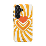 HEART RAY STACK | Tough Phone Case