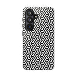 TWISTED GRID | Tough Phone Case
