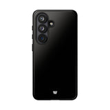 JET BLACK | Tough Phone Case