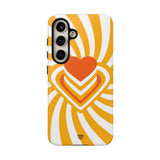 HEART RAY STACK | Tough Phone Case
