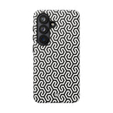 TWISTED GRID | Tough Phone Case