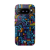 NEON GLYPHS | Tough Phone Case
