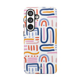 MEMPHIS BOLD LINES | Tough Phone Case