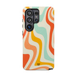 RETRO GROOVY SWIRLS | Tough Phone Case