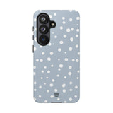 BLUE HAZE DOTS | Tough Phone Case