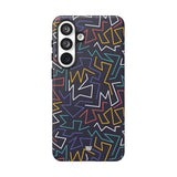 ZIGZAG NIGHT | Tough Phone Case