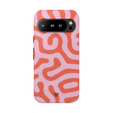 CORAL ORGANIC LINES | Tough Phone Case