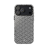 TWISTED GRID | Tough Phone Case