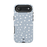 BLUE HAZE DOTS | Tough Phone Case