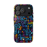 NEON GLYPHS | Tough Phone Case
