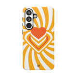 HEART RAY STACK | Tough Phone Case