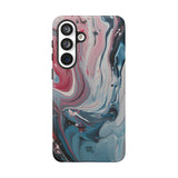BLUE PASTEL SWIRL | Tough Phone Case