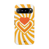 HEART RAY STACK | Tough Phone Case