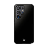 JET BLACK | Tough Phone Case
