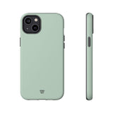 PASTEL GREEN SOLID | Tough Phone Case