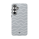 GRAY WAVES | Tough Phone Case
