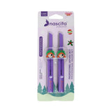 Nascita Pixy Pop Girls Eyebrow Razor Set for Precision Styling