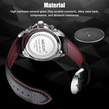 Waterproof Durable MEGIR Men's Stainless Steel Analog Sports Quartz Wrist Watch