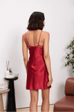 Pierre Cardin 4500 Nightgown and Robe Set in Red 2-Piece